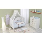 Постельный комплект + балдахин Nino Gatito Blue 